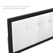Draper Tufted Fabric and Wood Twin Headboard