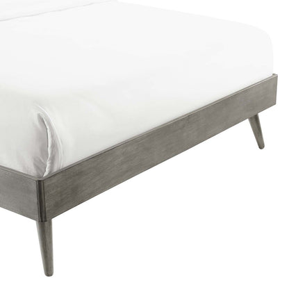 Margo Wood Full Platform Bed Frame