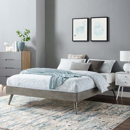 Margo Wood King Platform Bed Frame