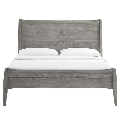 Georgia Wood Queen Platform Bed