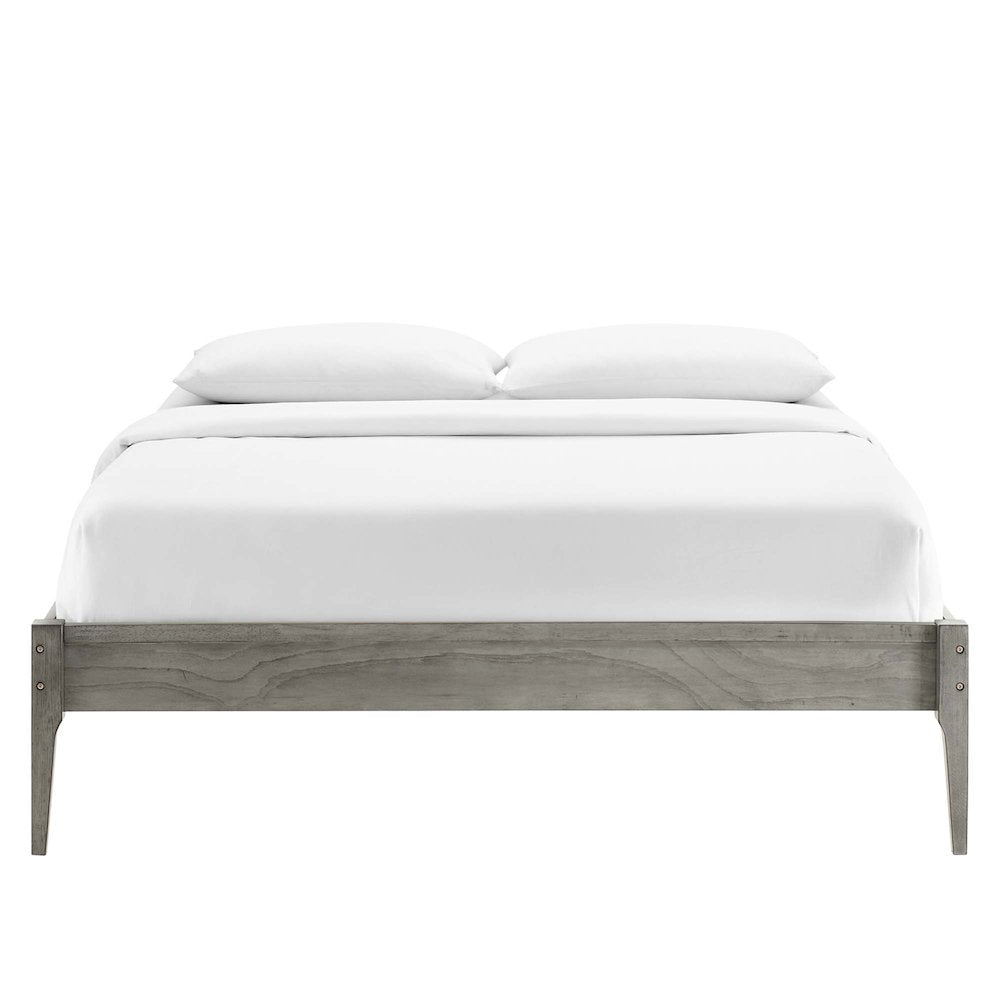 June Wood Twin Platform Bed Frame