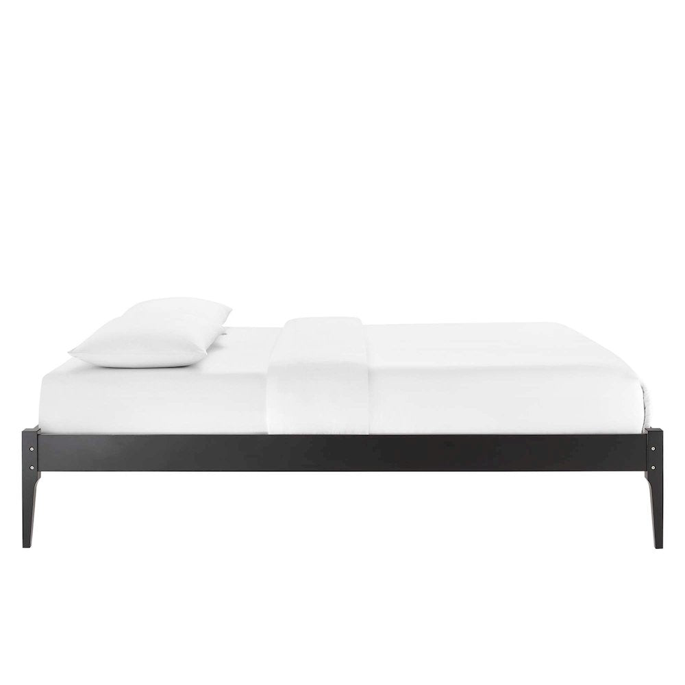 June Wood Queen Platform Bed Frame