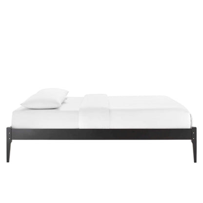 June Wood Queen Platform Bed Frame