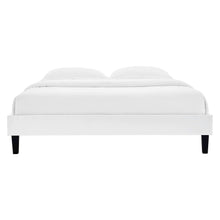 Reign Performance Velvet Full Platform Bed Frame