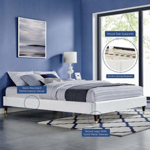 Harlow Performance Velvet King Platform Bed Frame