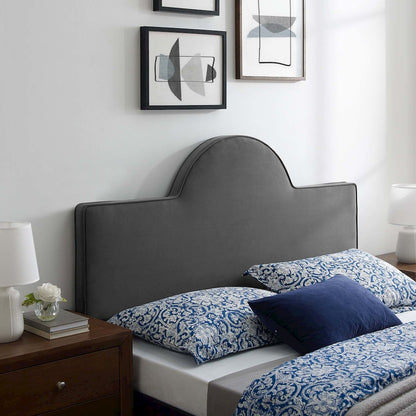 Dawn Performance Velvet Twin Headboard