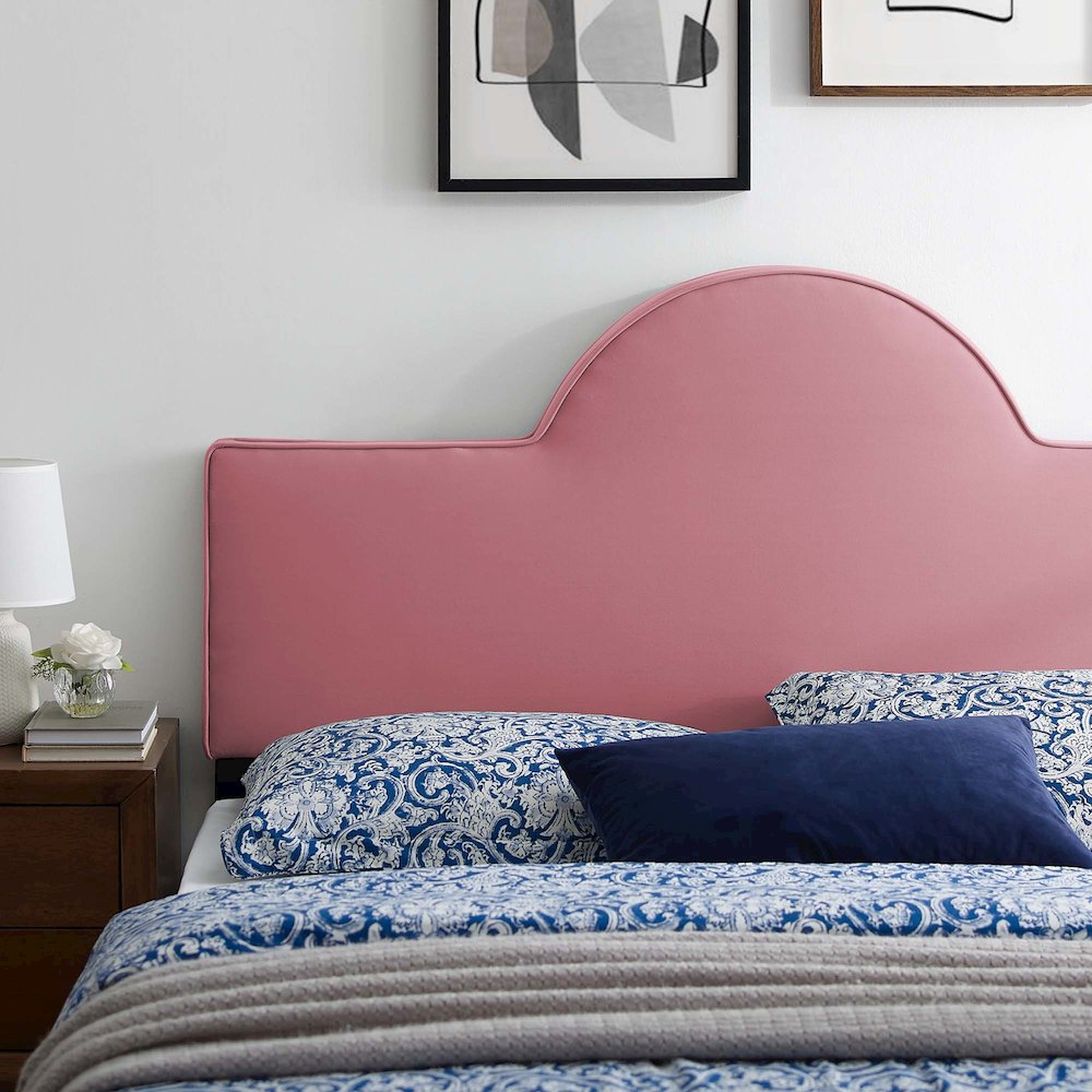 Dawn Performance Velvet Twin Headboard