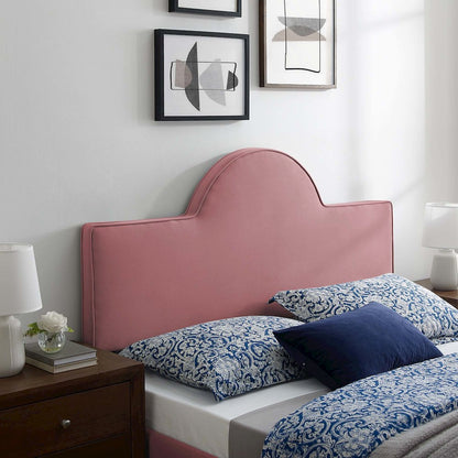 Dawn Performance Velvet Twin Headboard