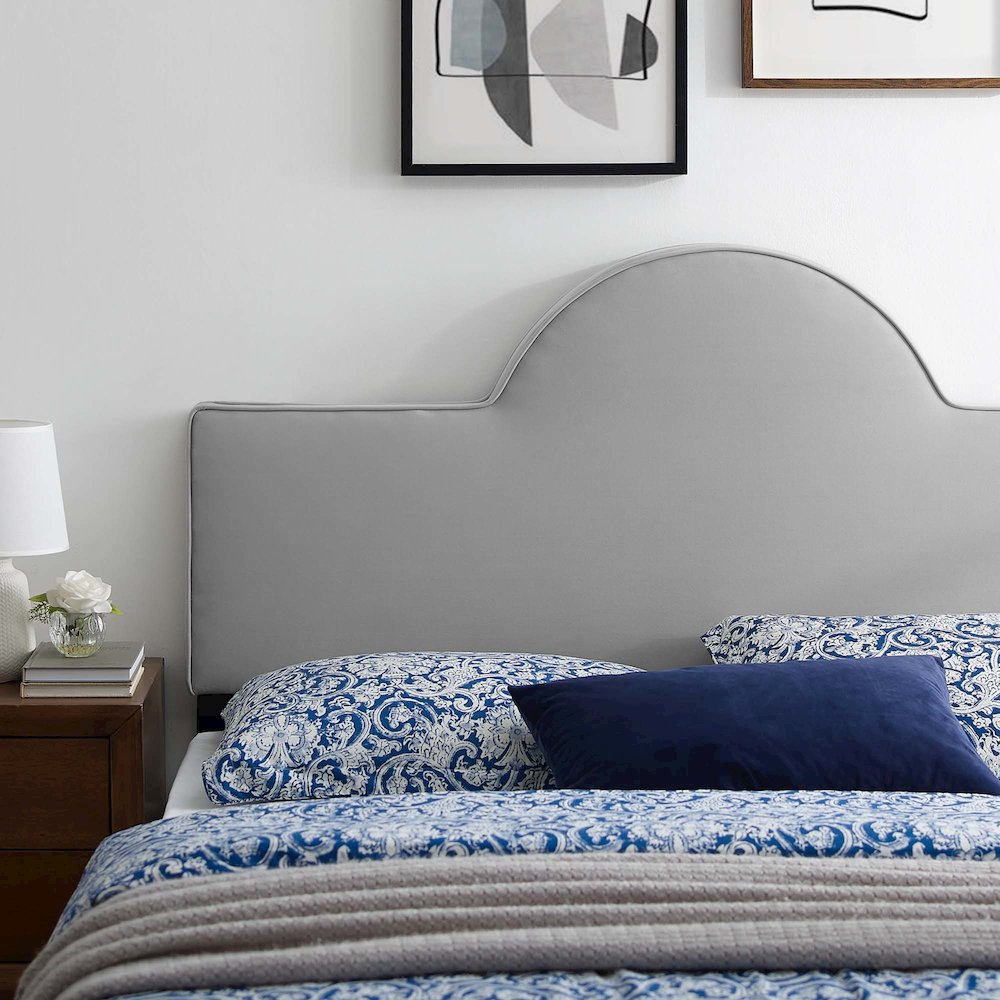 Dawn Performance Velvet Twin Headboard