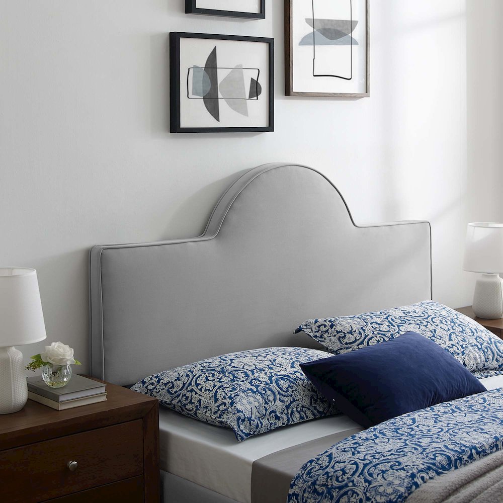 Dawn Performance Velvet Twin Headboard