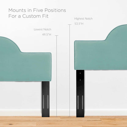 Dawn Performance Velvet Twin Headboard