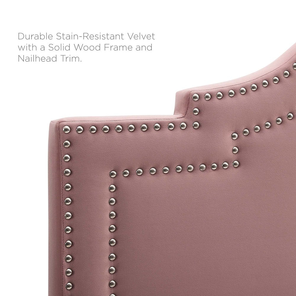 Lucia Performance Velvet King/California King Headboard