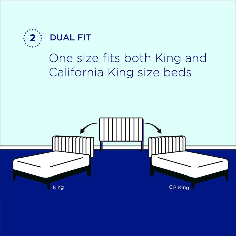 Lucia Performance Velvet King/California King Headboard