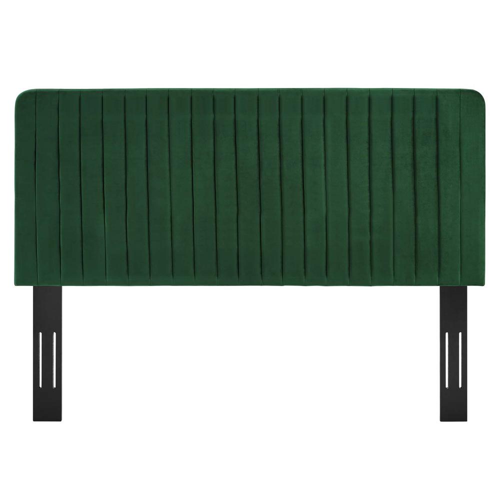 Milenna Channel Tufted Performance Velvet King/California King Headboard