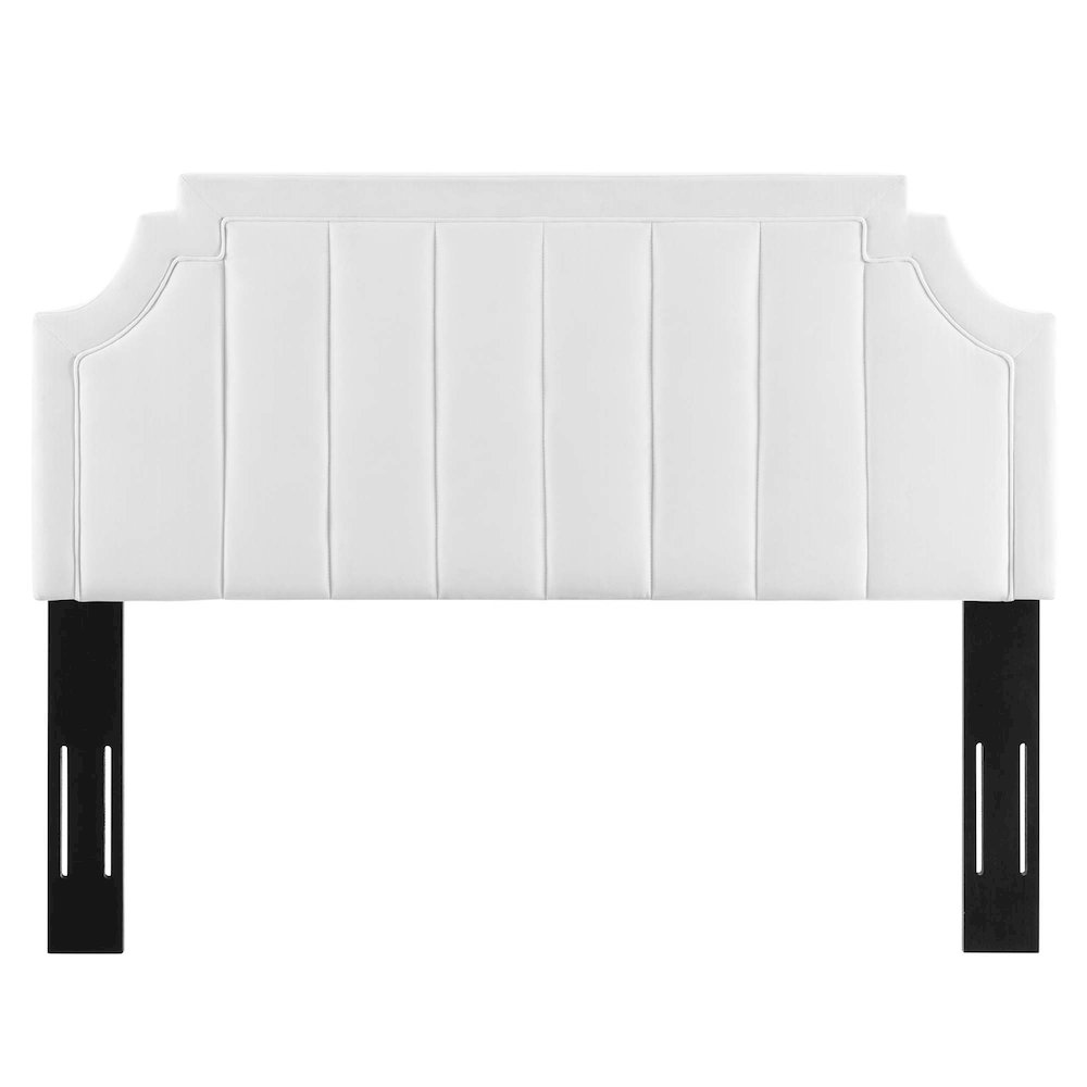 Alyona Channel Tufted Performance Velvet Full/Queen Headboard