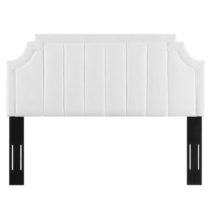 Alyona Channel Tufted Performance Velvet Full/Queen Headboard