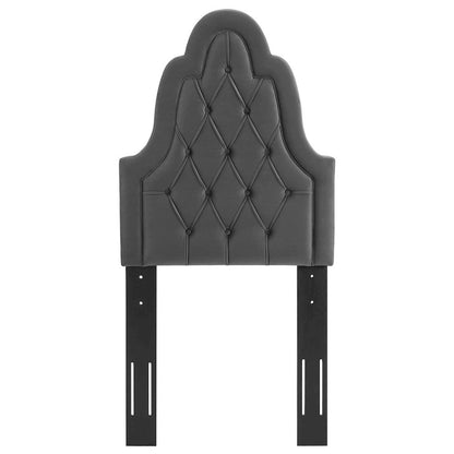 Augustine Tufted Performance Velvet Twin Headboard