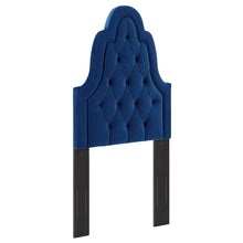 Augustine Tufted Performance Velvet Twin Headboard