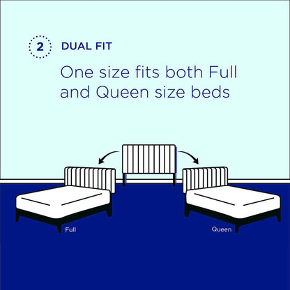 Brielle Channel Tufted Performance Velvet Full/Queen Headboard