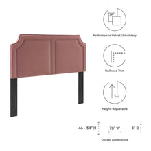 Cynthia Performance Velvet King/California King Headboard