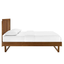 Marlee Wood Twin Platform Bed With Angular Frame