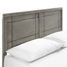 Marlee Wood Full Platform Bed With Splayed Legs