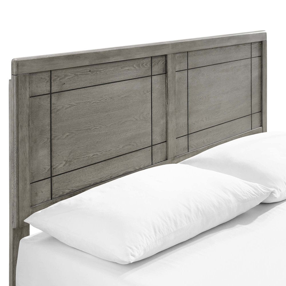Marlee Wood Twin Platform Bed With Splayed Legs