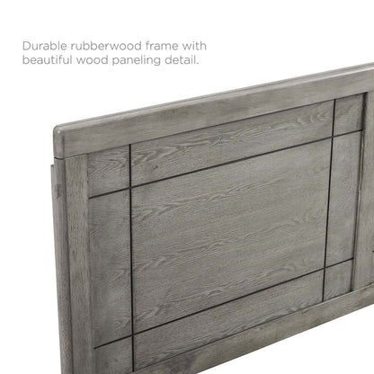 Marlee Wood Twin Platform Bed With Splayed Legs