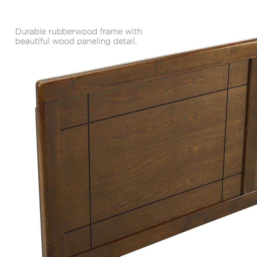 Marlee Wood Twin Platform Bed With Splayed Legs