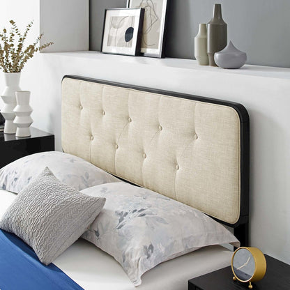 Bridgette Wood Full Platform Bed With Angular Frame