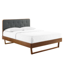 Bridgette Wood Twin Platform Bed With Angular Frame