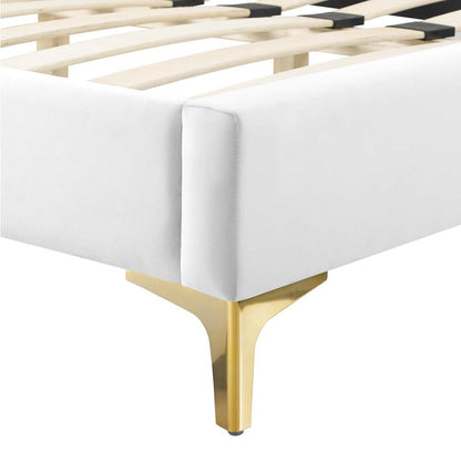 Current Performance Velvet Full Platform Bed