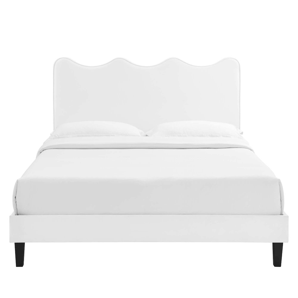 Current Performance Velvet Full Platform Bed
