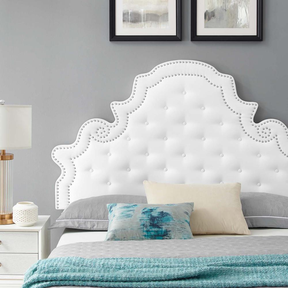 Gwyneth Tufted Performance Velvet Twin Platform Bed