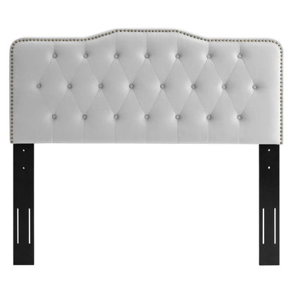 Amber Performance Velvet Twin Platform Bed
