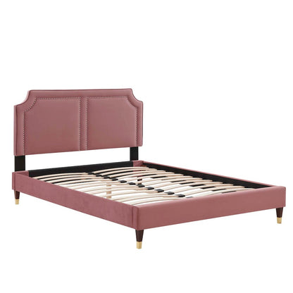 Novi Performance Velvet King Bed