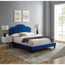 Aviana Performance Velvet King Bed