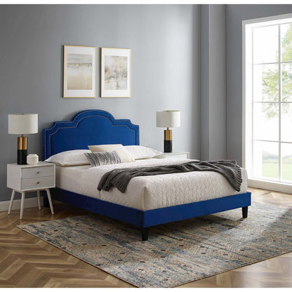 Aviana Performance Velvet King Bed