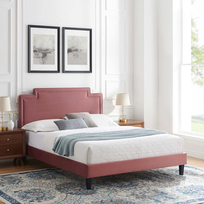 Liva Performance Velvet King Bed