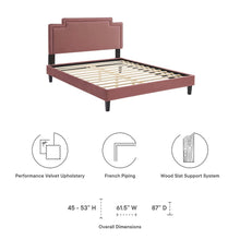Liva Performance Velvet King Bed