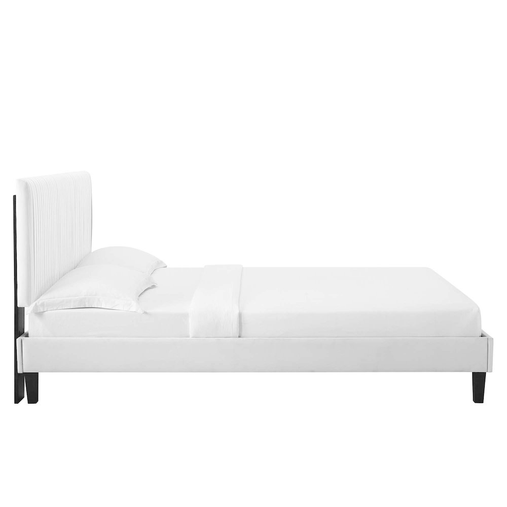Peyton Performance Velvet Full Platform Bed