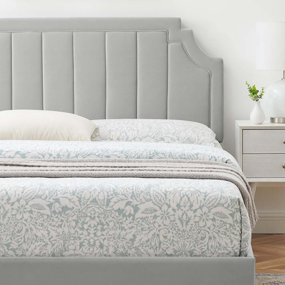 Sienna Performance Velvet Twin Platform Bed