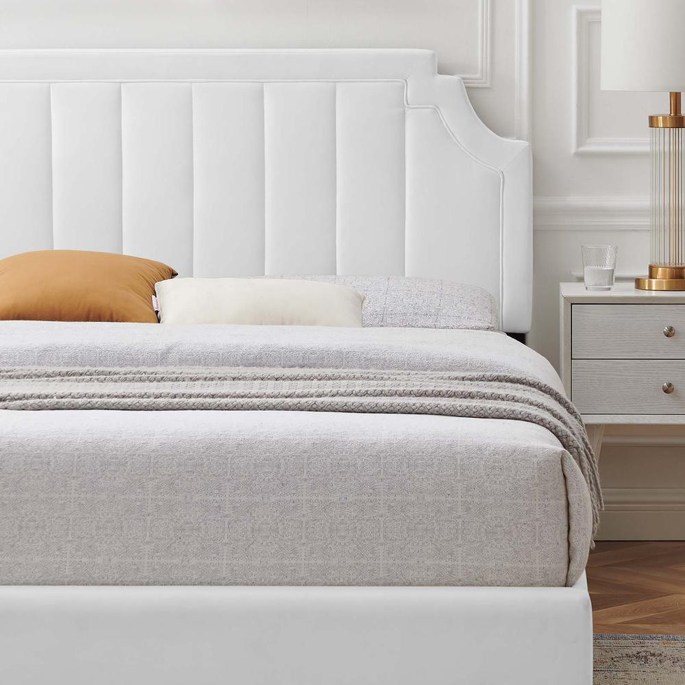 Sienna Performance Velvet Full Platform Bed