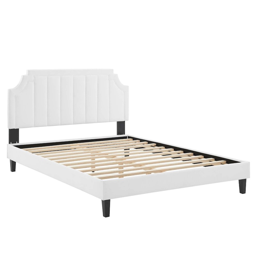 Sienna Performance Velvet Full Platform Bed