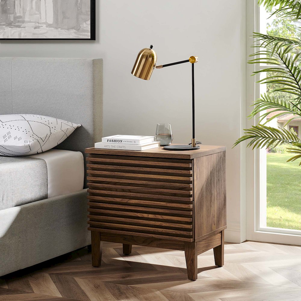 Render Two-Drawer Nightstand