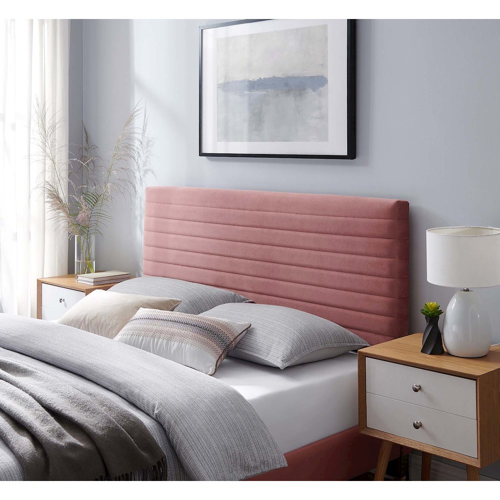Tranquil Channel Tufted King/California King Headboard
