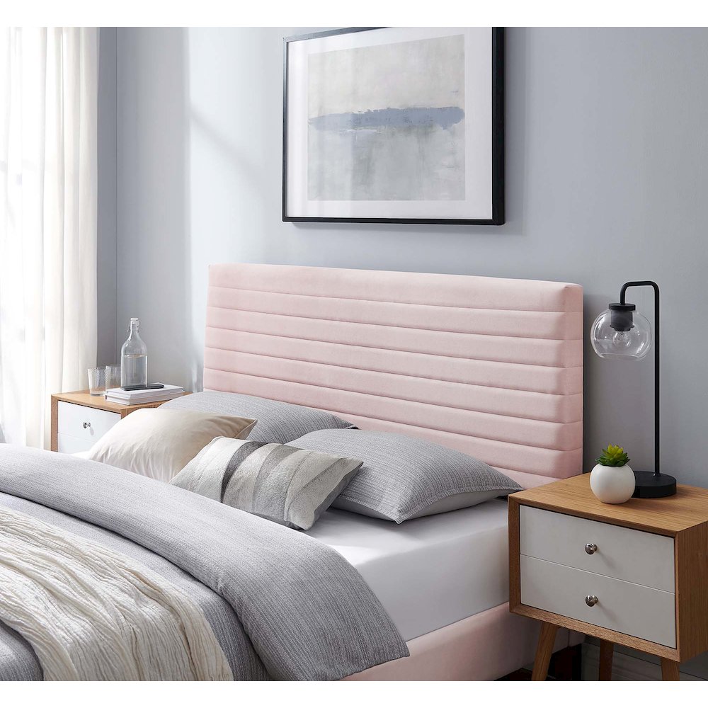 Tranquil Channel Tufted King/California King Headboard
