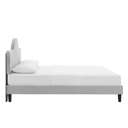 Soleil Performance Velvet Twin Bed