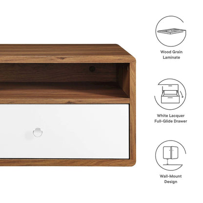 Transmit Wall Mount Nightstand