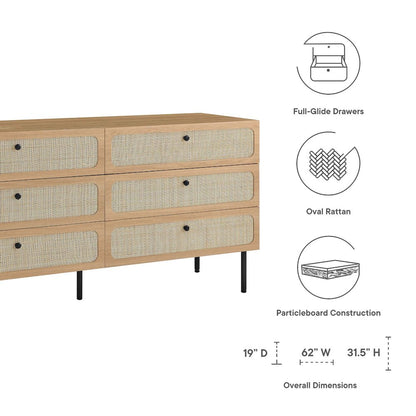 Chaucer 6-Drawer Dresser